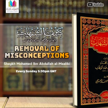 Removal of Misconceptions Sheikh Mohammed Al Maaliki